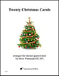 Twenty Christmas Carols Clarinet Quartet cover